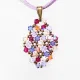 Symphony - Terence Rhombus S-Mauve Suedine - 2